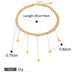 18K Gold Bow Tassel Design Luxury Necklace - PetPoy Shop