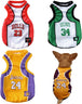 3Pack Dog Clothes for Small Dog Girl Puppy Clothes for Chihuahua Yorkies Bulldog Clothes for Medium Dogs Boy Basketball Jersey Pet Outfits Shirt Apparel Accessories,S - PetPoy Shop
