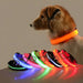 Dog Collar Nylon LED Night Safety Flashing Glow in the Dark Pet Dog Leash Pet Dogs Luminous Fluorescent Dog Accessories Collar - PetPoy Shop