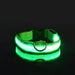 Dog Collar Nylon LED Night Safety Flashing Glow in the Dark Pet Dog Leash Pet Dogs Luminous Fluorescent Dog Accessories Collar - PetPoy Shop