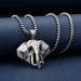 Elephant shape design trendy personality men's necklace - PetPoy Shop