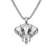 Elephant shape design trendy personality men's necklace - PetPoy Shop