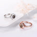Fashionable and simple four - leaf clover projection ring - PetPoy Shop