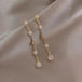 New Trendy Moon Dangle Earrings For Women Temperament Pearl Cherry Cat Rhinestone Pendant Earring Girl Party Jewelry Gift - PetPoy Shop