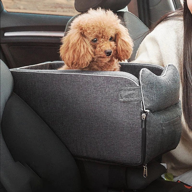 Portable Dog Cat Car Seat Travel Companionship Safety Pet Car Bed Transport Dog Carrier Protection House Cat Accessories - PetPoy Shop