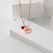 S925 Silver Light luxury fashion medal with birthstone can be customized name design all - match bracelet - PetPoy Shop