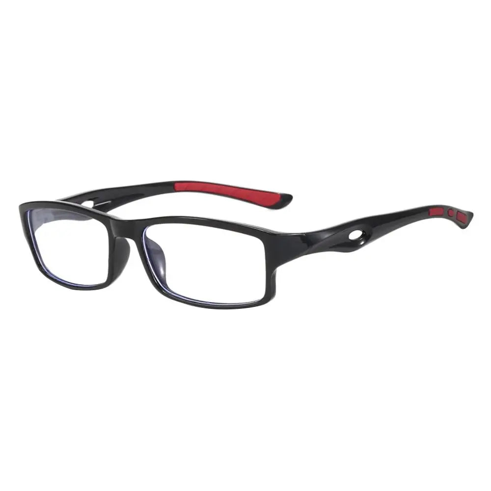 Reading Glasses Men Women Sports Anti-Blue Light Reading Eyewear Black Red TR90 Frame Presbyopia Eyeglasses +100 To+400 Glasses