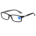 Reading Glasses Men Women Sports Anti-Blue Light Reading Eyewear Black Red TR90 Frame Presbyopia Eyeglasses +100 To+400 Glasses