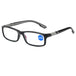 Reading Glasses Men Women Sports Anti-Blue Light Reading Eyewear Black Red TR90 Frame Presbyopia Eyeglasses +100 To+400 Glasses