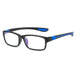 Reading Glasses Men Women Sports Anti-Blue Light Reading Eyewear Black Red TR90 Frame Presbyopia Eyeglasses +100 To+400 Glasses