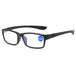 Reading Glasses Men Women Sports Anti-Blue Light Reading Eyewear Black Red TR90 Frame Presbyopia Eyeglasses +100 To+400 Glasses