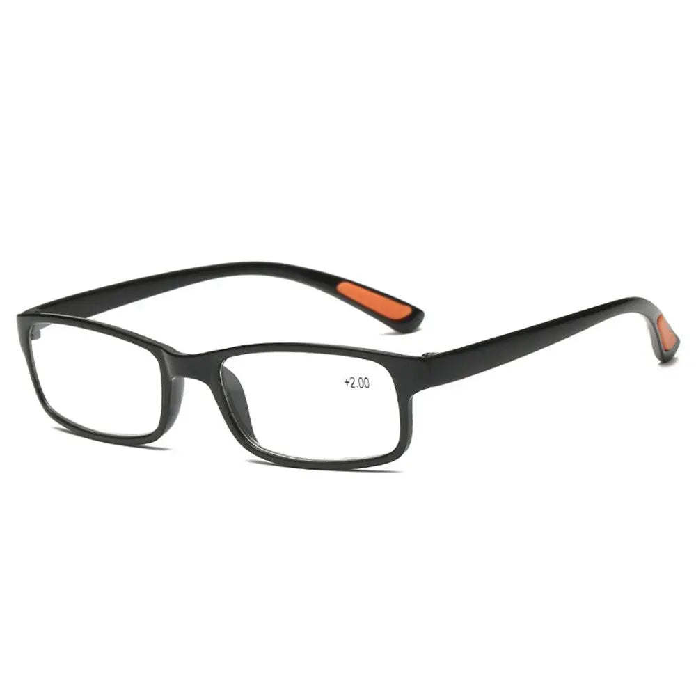 Reading Glasses Men Women Sports Anti-Blue Light Reading Eyewear Black Red TR90 Frame Presbyopia Eyeglasses +100 To+400 Glasses
