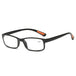 Reading Glasses Men Women Sports Anti-Blue Light Reading Eyewear Black Red TR90 Frame Presbyopia Eyeglasses +100 To+400 Glasses