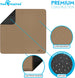 Washable Pee Pads for Dogs (2 Pack), Leakproof, Non-Slip Reusable Puppy Pads for Potty Training, Whelping, Waterproof Mat (41X41 Inch, Pack of 2)