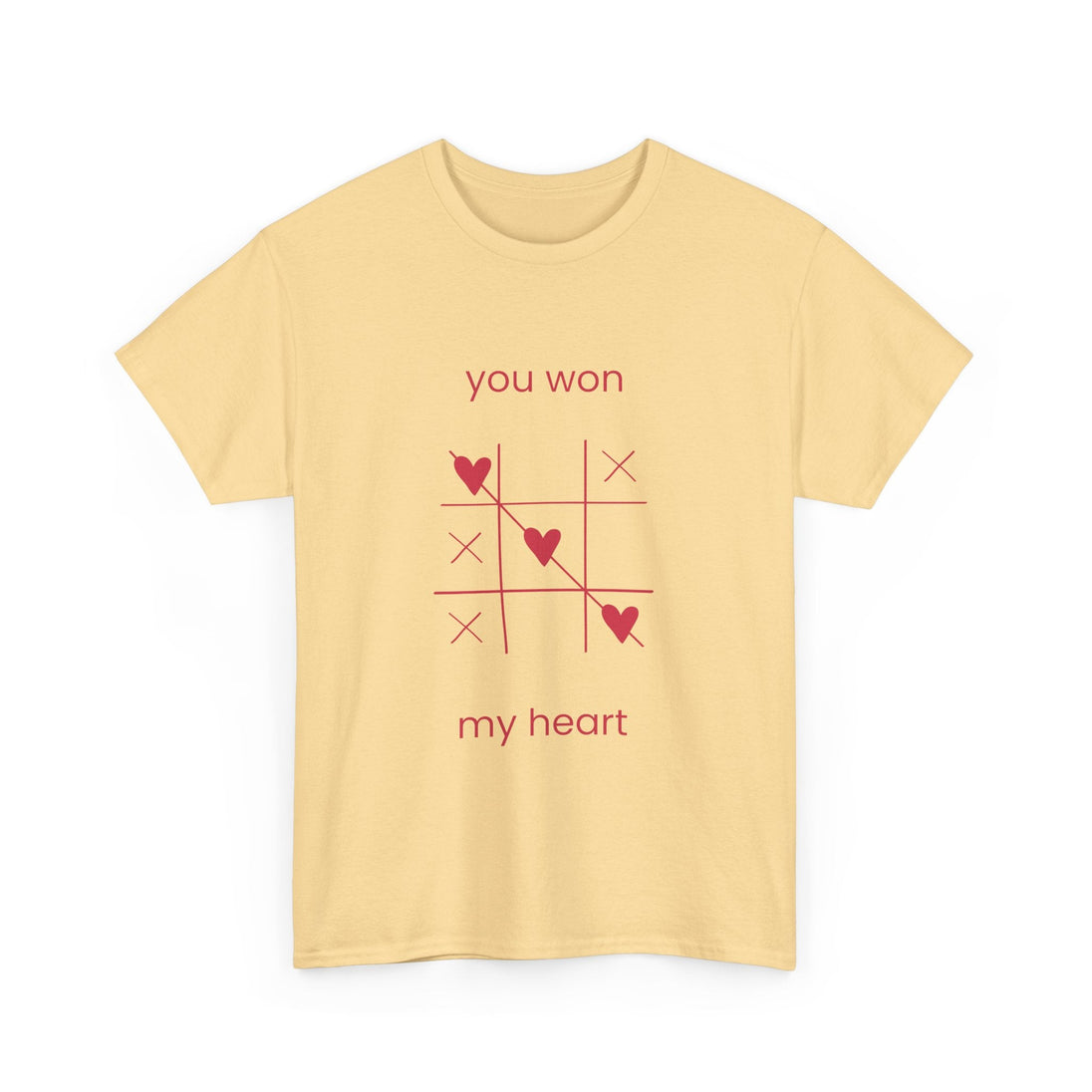 Tik Tac Toe unisex heavy cotton tee - PetPoy Shop