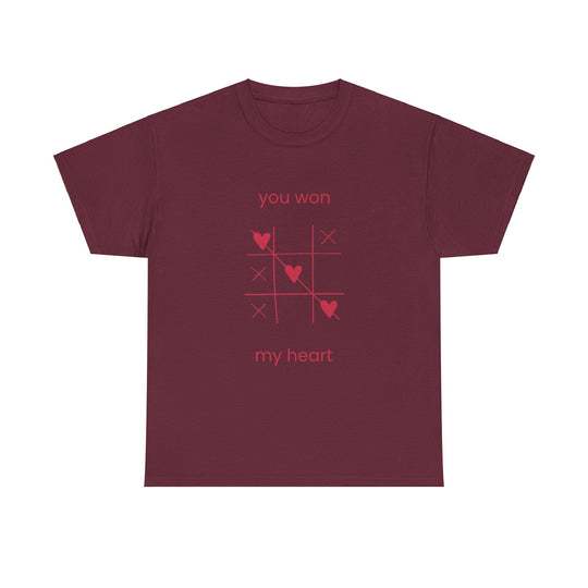 Tik Tac Toe unisex heavy cotton tee - PetPoy Shop