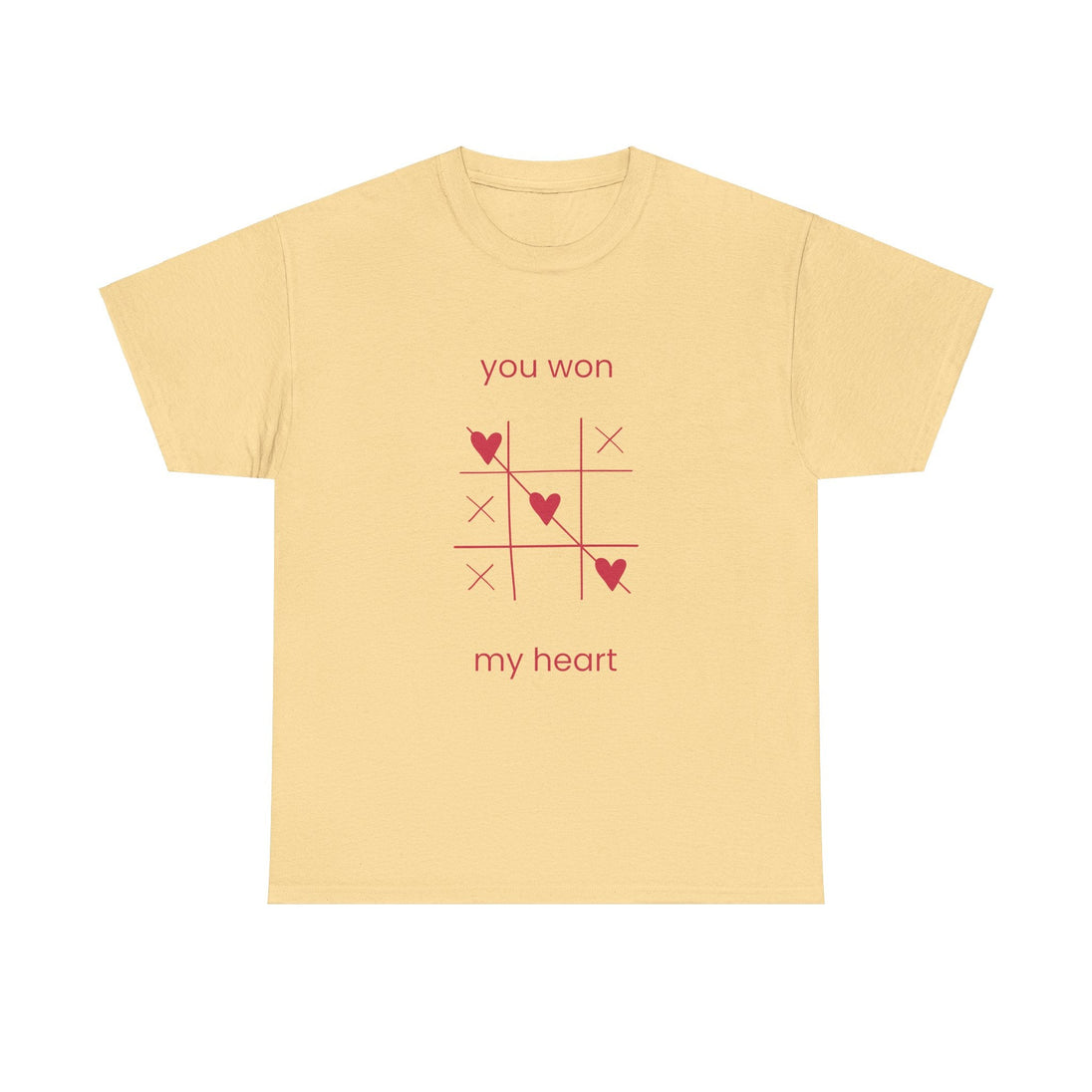 Tik Tac Toe unisex heavy cotton tee - PetPoy Shop