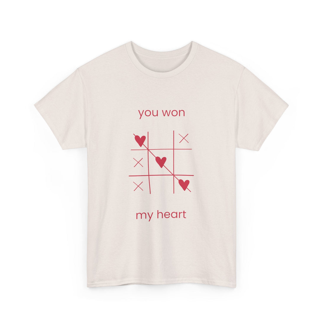 Tik Tac Toe unisex heavy cotton tee - PetPoy Shop