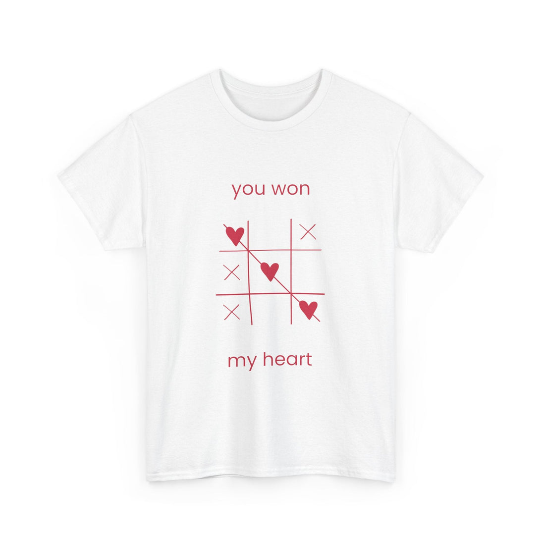 Tik Tac Toe unisex heavy cotton tee - PetPoy Shop